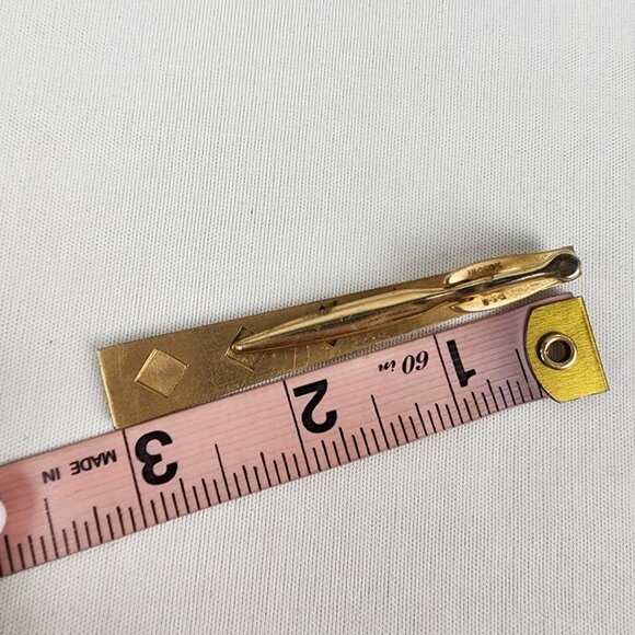 Vintage Hickok Gold Tone Tie Clip - Picture 5 of 5